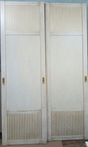 Двери для шкафа купе с фрезеровкой Мытищи